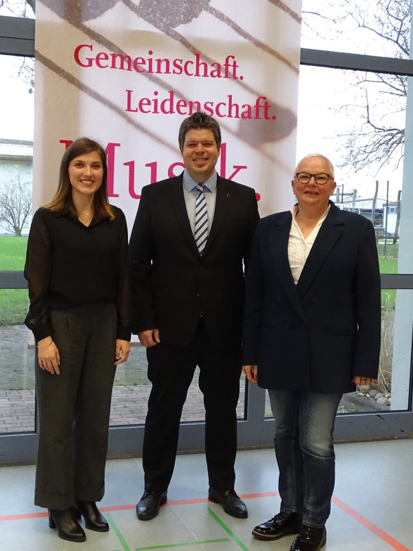 Lena Karcher, Andreas König und Annette Adler-Gerlach